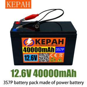 Batterie électrique au lithium 18650, BMS 40ah à courant élevé intégré, utilisée pour les pulvérisateurs et autres outils.